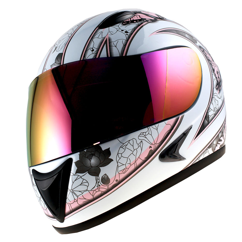 1Storm Motorcycle Motocross Street Bike BMX MX Youth Kids Full Face Helmet: HG316