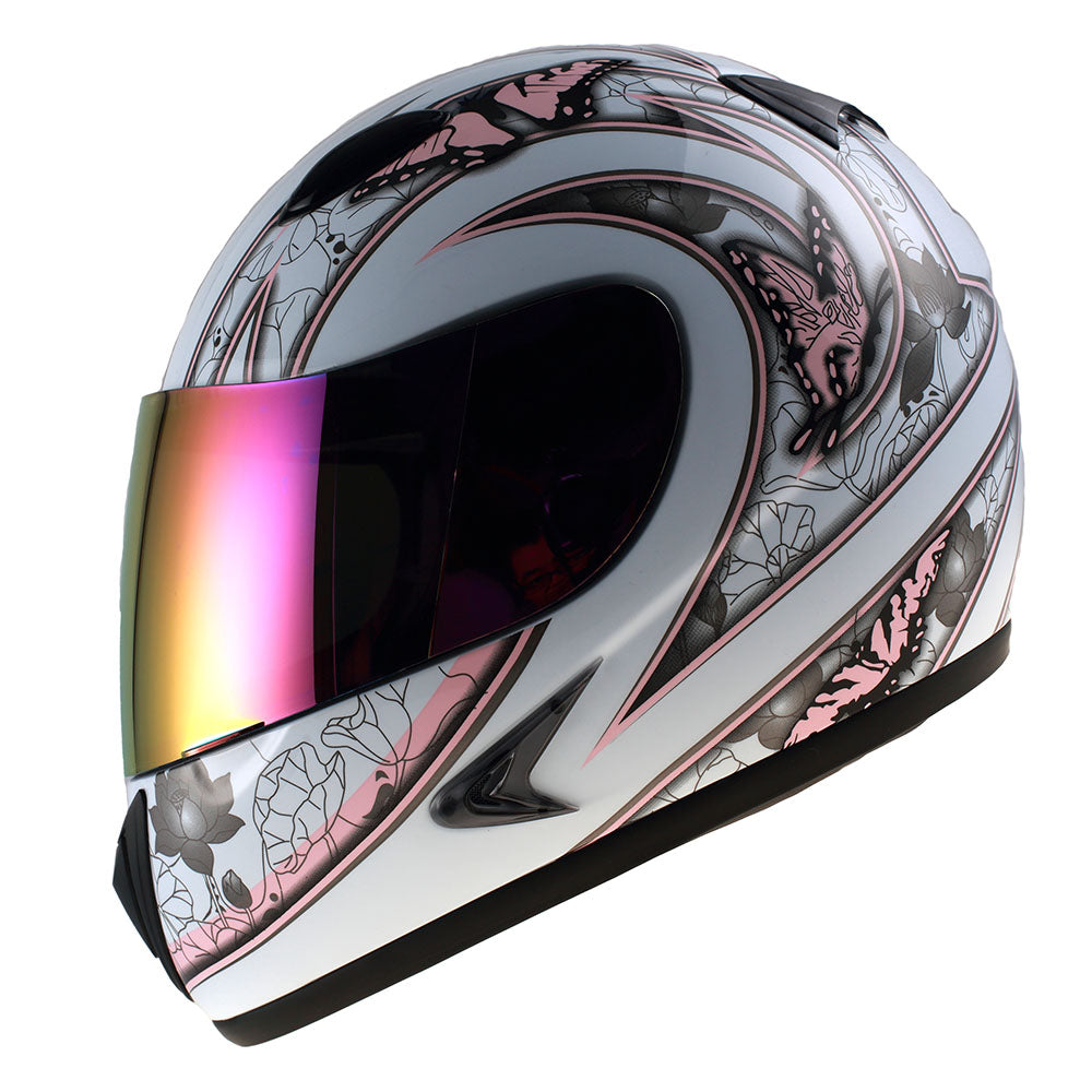 1Storm Motorcycle Motocross Street Bike BMX MX Youth Kids Full Face Helmet: HG316