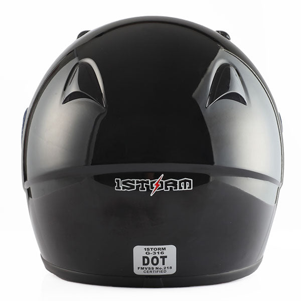 1Storm Motorcycle Motocross Street Bike BMX MX Youth Kids Full Face Helmet: HG316