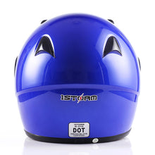 1Storm Motorcycle Motocross Street Bike BMX MX Youth Kids Full Face Helmet: HG316