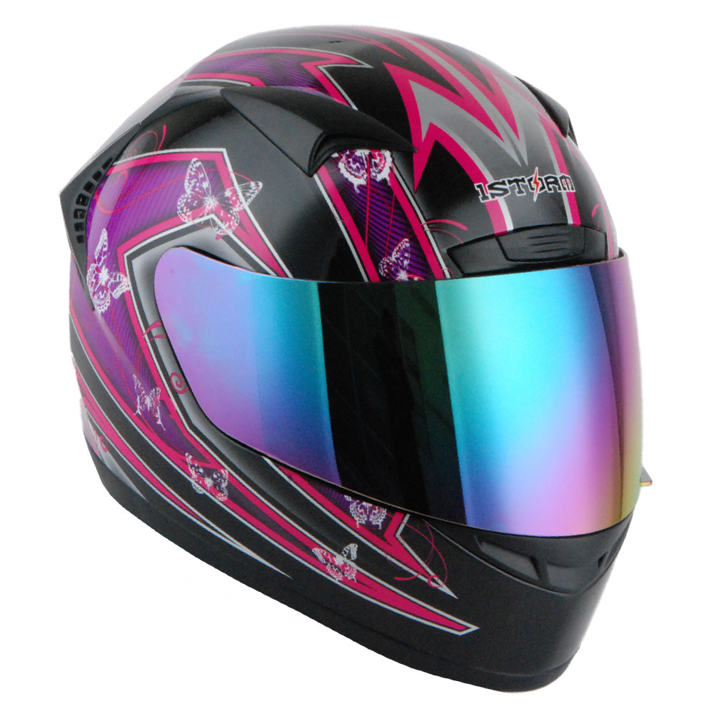 1STORM MOTORCYCLE FULL FACE HELMET BIKE BOOSTER HG335CLS