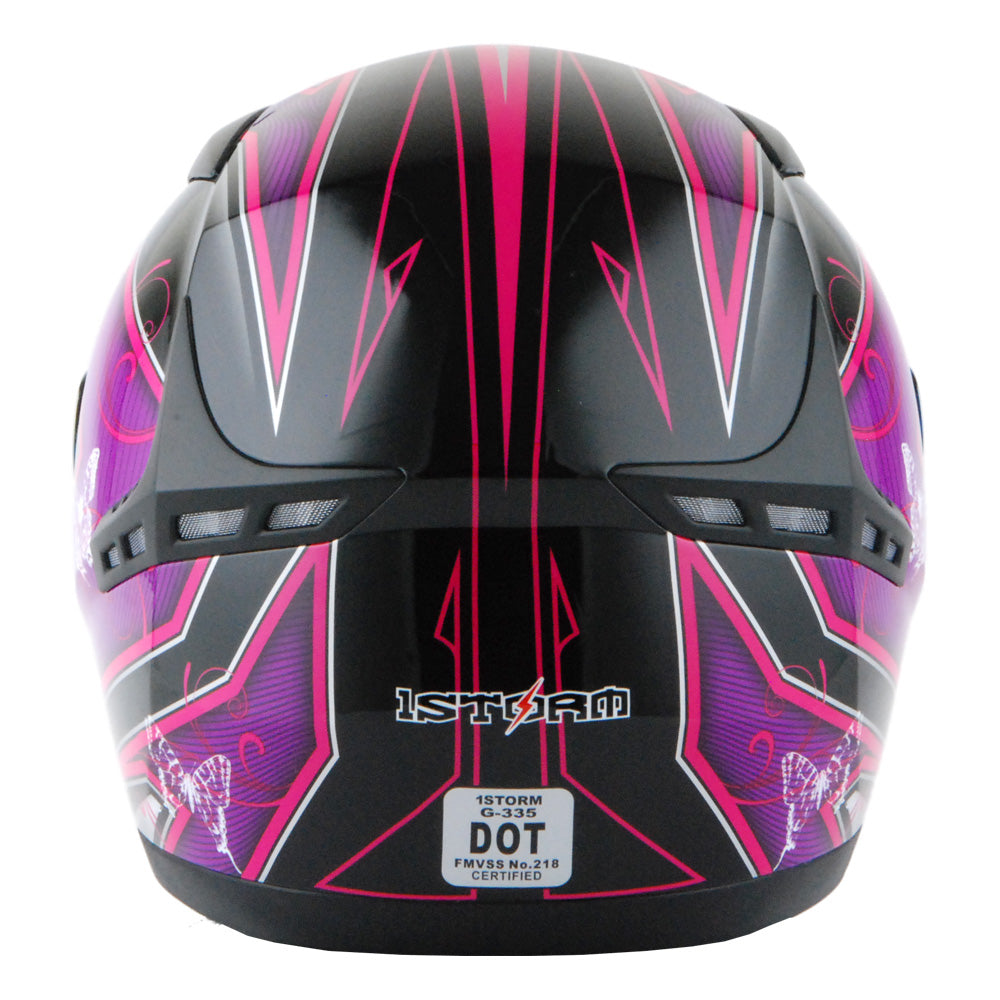 1STORM MOTORCYCLE FULL FACE HELMET BIKE BOOSTER HG335CLS