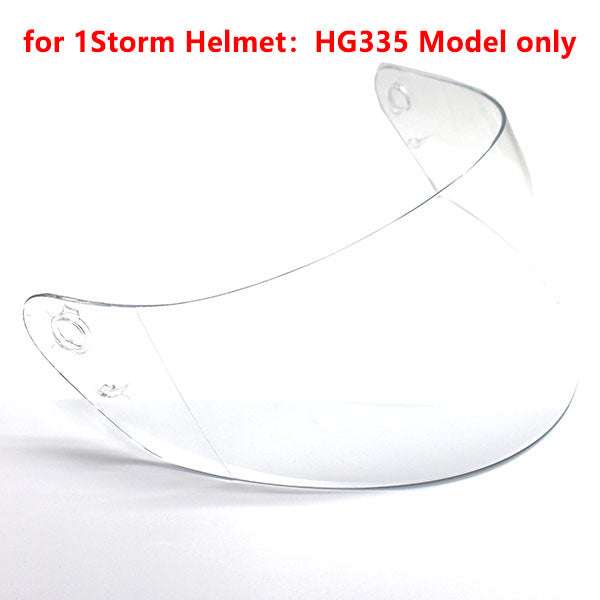 1Storm Motorcycle Dual Visor Full Face Helmet Shield for Helmet Model: HG335 only