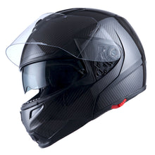 1Storm Motorcycle Street Bike Modular/Flip up Dual Visor/Sun Shield Full Face Helmet: HG339