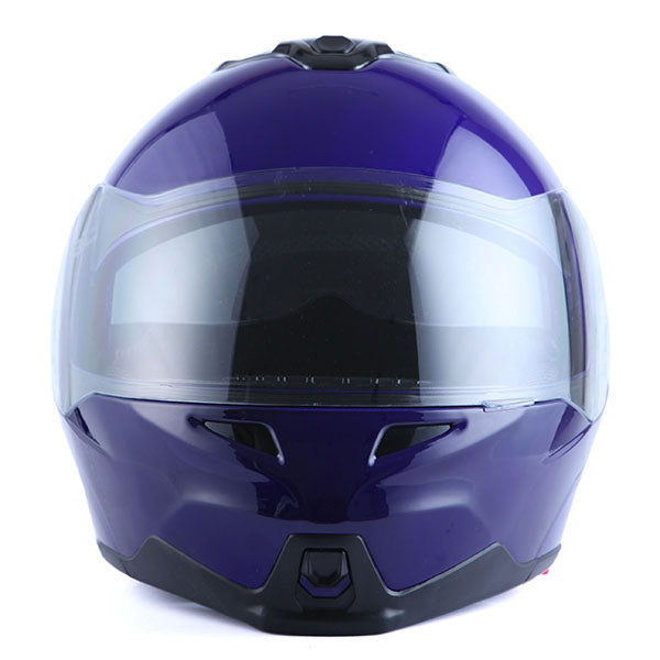 1Storm Motorcycle Street Bike Modular/Flip up Dual Visor/Sun Shield Full Face Helmet: HG339