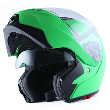 1Storm Motorcycle Street Bike Modular/Flip up Dual Visor/Sun Shield Full Face Helmet: HG339