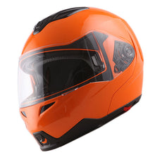 1Storm Motorcycle Street Bike Modular/Flip up Dual Visor/Sun Shield Full Face Helmet: HG339