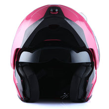 1Storm Motorcycle Street Bike Modular/Flip up Dual Visor/Sun Shield Full Face Helmet: HG339