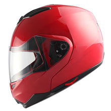 1Storm Motorcycle Street Bike Modular/Flip up Dual Visor/Sun Shield Full Face Helmet: HG339