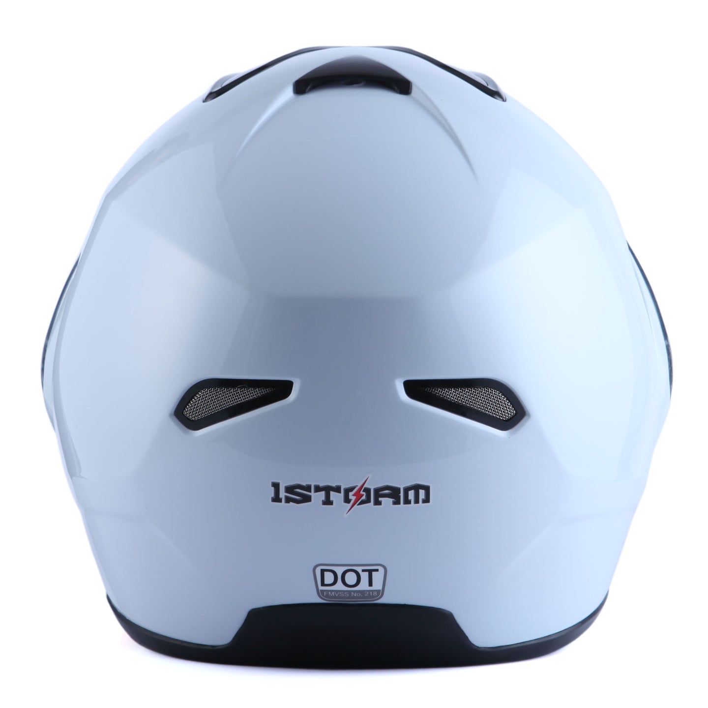 1Storm Motorcycle Street Bike Modular/Flip up Dual Visor/Sun Shield Full Face Helmet: HG339