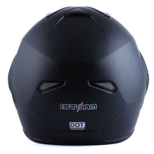 1Storm Motorcycle Street Bike Modular/Flip up Dual Visor/Sun Shield Full Face Helmet: HG339