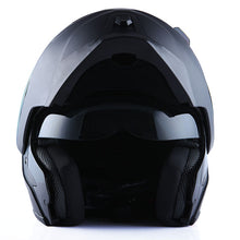 1Storm Motorcycle Street Bike Modular/Flip up Dual Visor/Sun Shield Full Face Helmet: HG339
