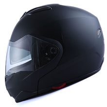 1Storm Motorcycle Street Bike Modular/Flip up Dual Visor/Sun Shield Full Face Helmet: HG339