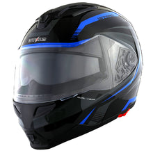 1Storm Motorcycle Street Bike Modular/Flip up Dual Visor/Sun Shield Full Face Helmet: HG339