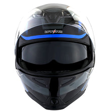 1Storm Motorcycle Street Bike Modular/Flip up Dual Visor/Sun Shield Full Face Helmet: HG339