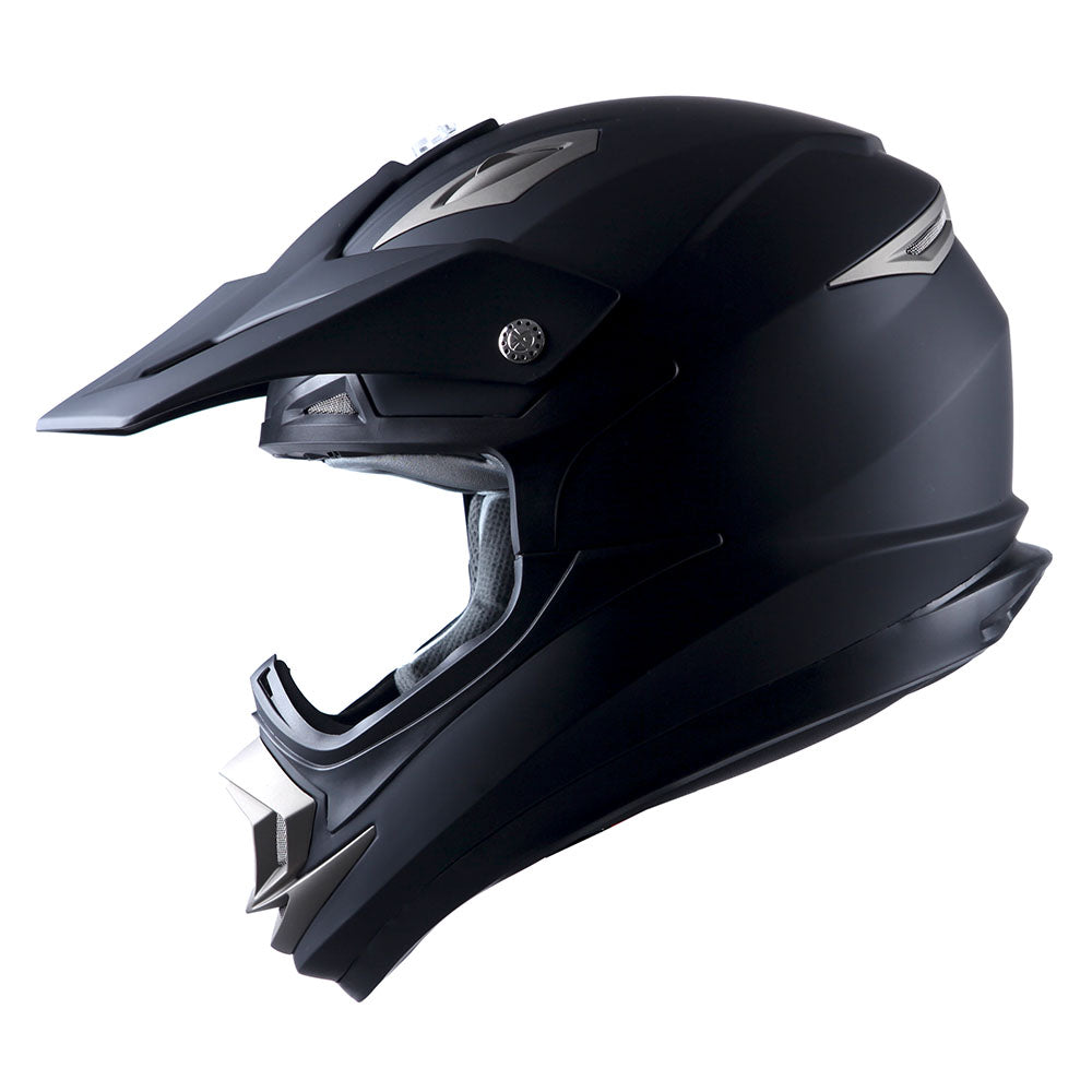 1Storm Adult Motocross Helmet Off Road MX BMX ATV Dirt Bike Mechanic: HGXP14B
