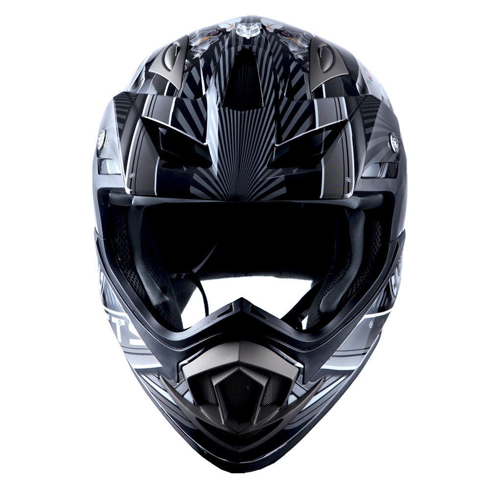 1Storm Adult Motocross Helmet Off Road MX BMX ATV Dirt Bike Mechanic: HGXP14B