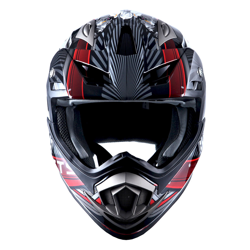 1Storm Adult Motocross Helmet Off Road MX BMX ATV Dirt Bike Mechanic: HGXP14B