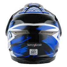 1Storm Dual Sport Helmet Motorcycle Full Face Motocross Off Road Bike: HGXP14A