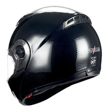 1Storm Commander Motorcycle Modular Full Face Helmet Flip up Dual Visor/Sun Shield: HJA113