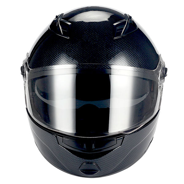 1Storm Commander Motorcycle Modular Full Face Helmet Flip up Dual Visor/Sun Shield: HJA113