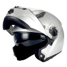 1Storm Commander Motorcycle Modular Full Face Helmet Flip up Dual Visor/Sun Shield: HJA113