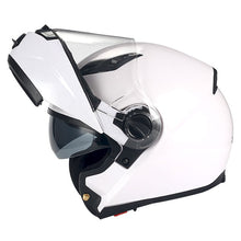 1Storm Commander Motorcycle Modular Full Face Helmet Flip up Dual Visor/Sun Shield: HJA113