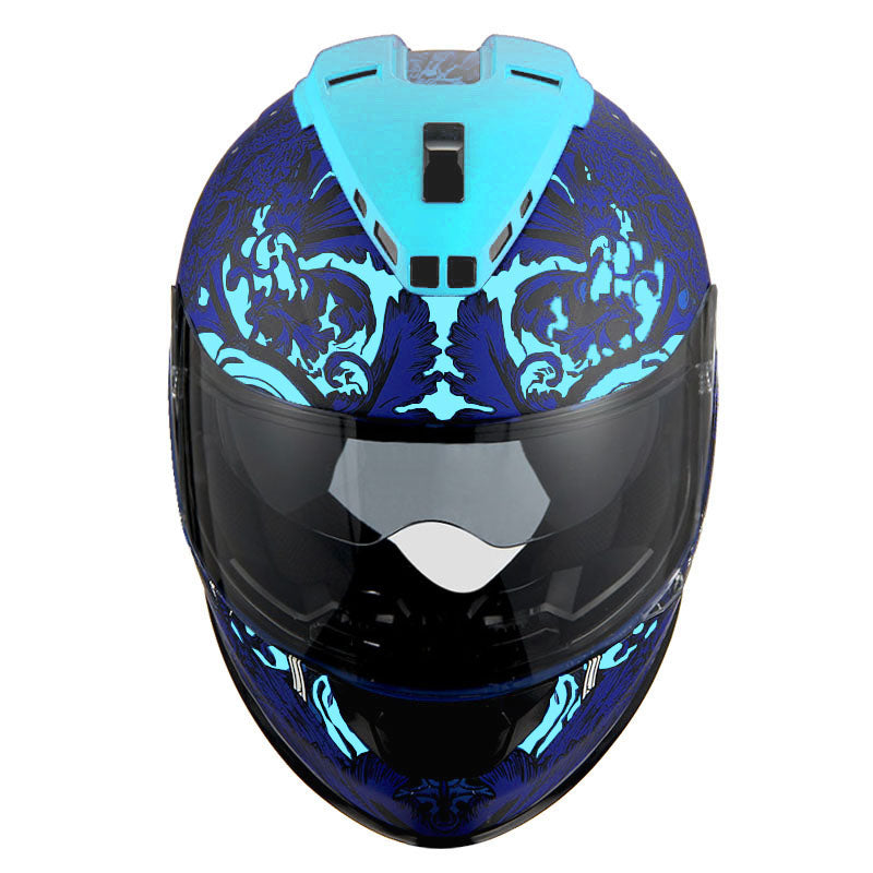 1Storm Motorcycle Full Face Helmet Dual Lens/Sun Visor: AH15