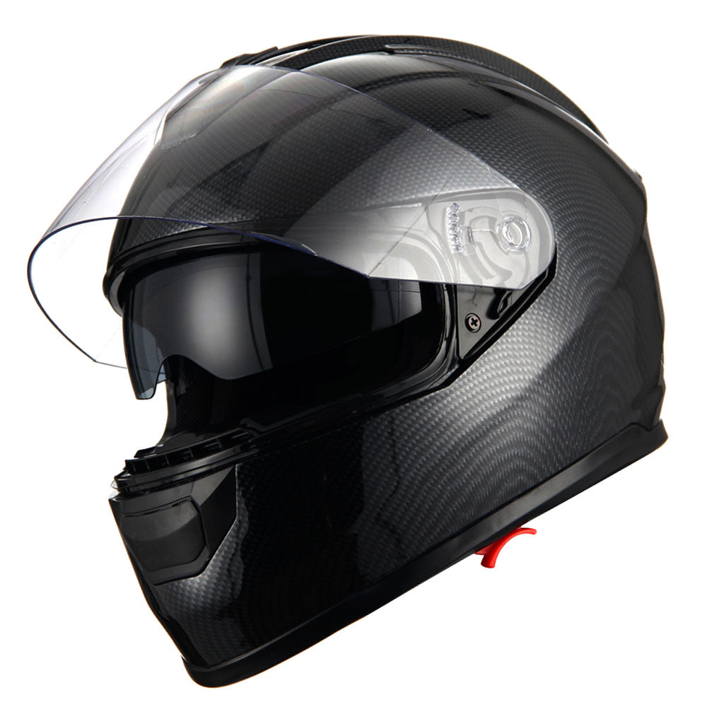 1Storm Motorcycle Full Face Helmet Dual Lens/Sun Visor: AH15