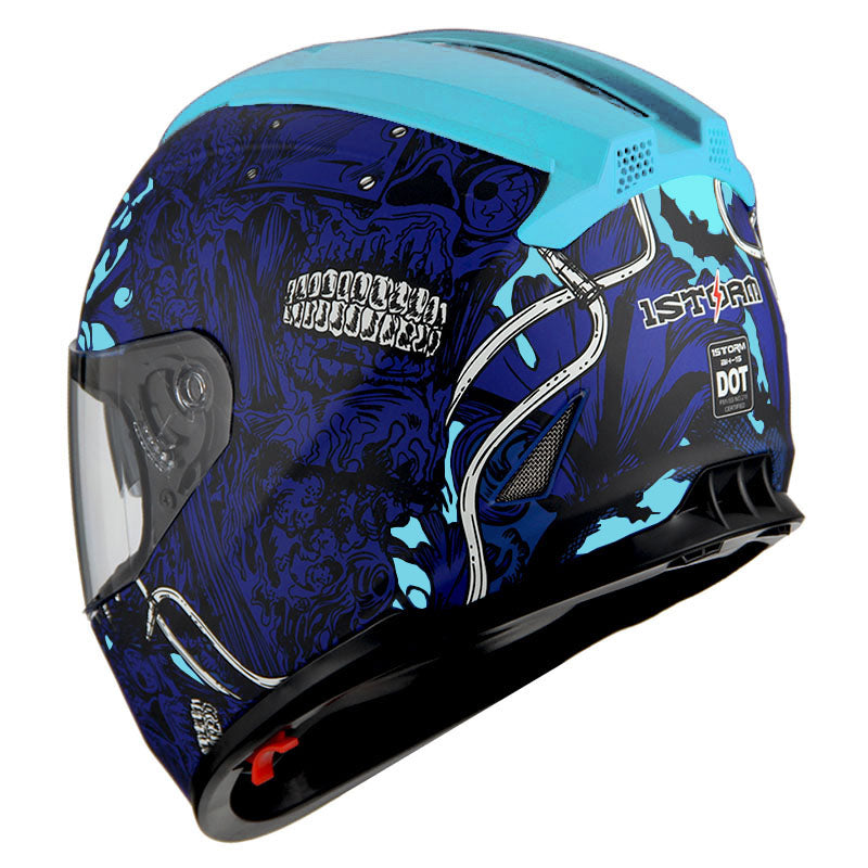 1Storm Motorcycle Full Face Helmet Dual Lens/Sun Visor: AH15