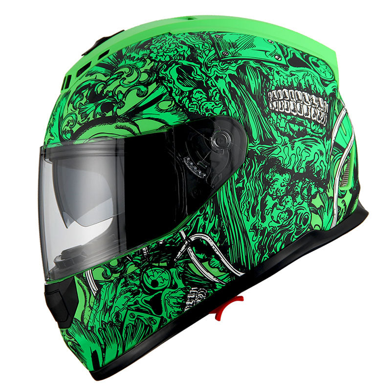 1Storm Motorcycle Full Face Helmet Dual Lens/Sun Visor: AH15
