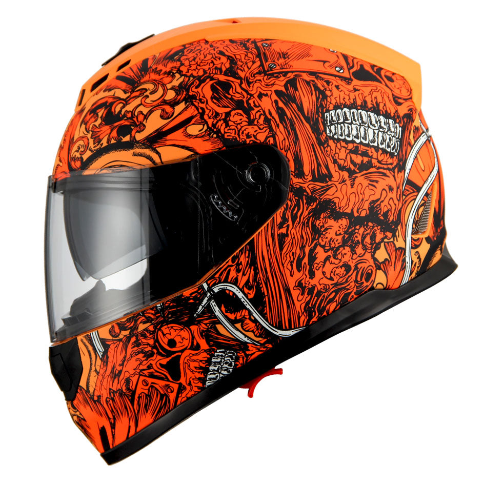 1Storm Motorcycle Full Face Helmet Dual Lens/Sun Visor: AH15