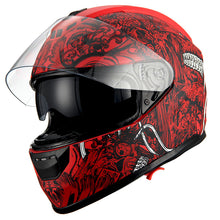 1Storm Motorcycle Full Face Helmet Dual Lens/Sun Visor: AH15