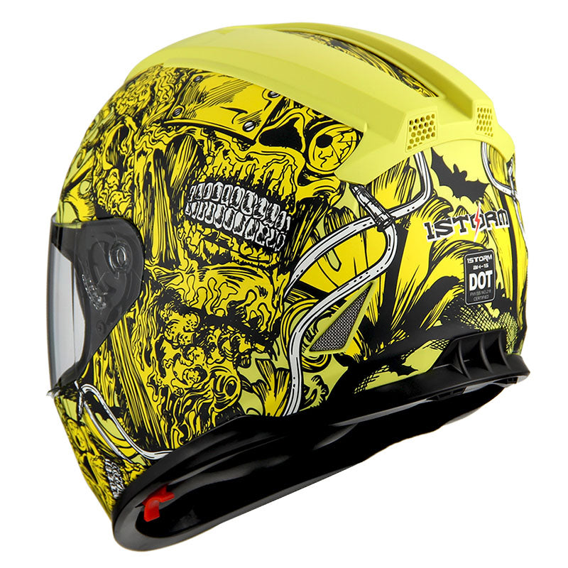 1Storm Motorcycle Full Face Helmet Dual Lens/Sun Visor: AH15
