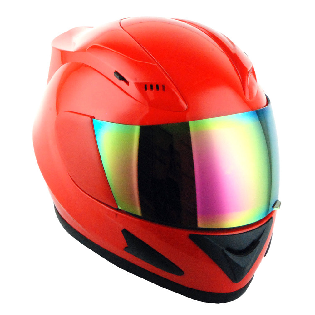 1Storm Motorcycle Bike Full Face Helmet Mechanic HJDJ11 + Motorcycle Bluetooth Headset