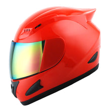 1Storm Motorcycle Bike Full Face Helmet Mechanic HJDJ11 + Motorcycle Bluetooth Headset