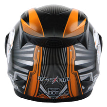 1Storm Motorcycle Bike Full Face Helmet Mechanic HJDJ11 + Motorcycle Bluetooth Headset