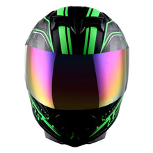 1Storm Motorcycle Full Face Helmet Skull King + One Extra Clear Shield: HJK311