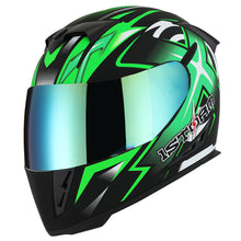 1Storm Motorcycle Full Face Helmet Skull King + One Extra Clear Shield: HJK311