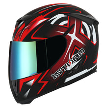 1Storm Motorcycle Full Face Helmet Skull King + One Extra Clear Shield: HJK311