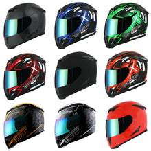 1Storm Motorcycle Full Face Helmet Skull King + One Extra Clear Shield: HJK311