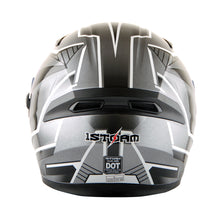 1Storm Motorcycle Dual Visor Full Face Helmet Panther: HJK316clear