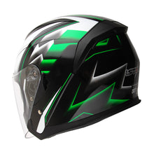 1Storm Motorcycle Open Face Helmet Scooter Classical Knight Bike Dual Lens/Sun Visor + Motorcycle Bluetooth Headset: HJK526