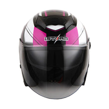 1Storm Motorcycle Open Face Helmet Scooter Classical Knight Bike Dual Lens/Sun Visor + Motorcycle Bluetooth Headset: HJK526