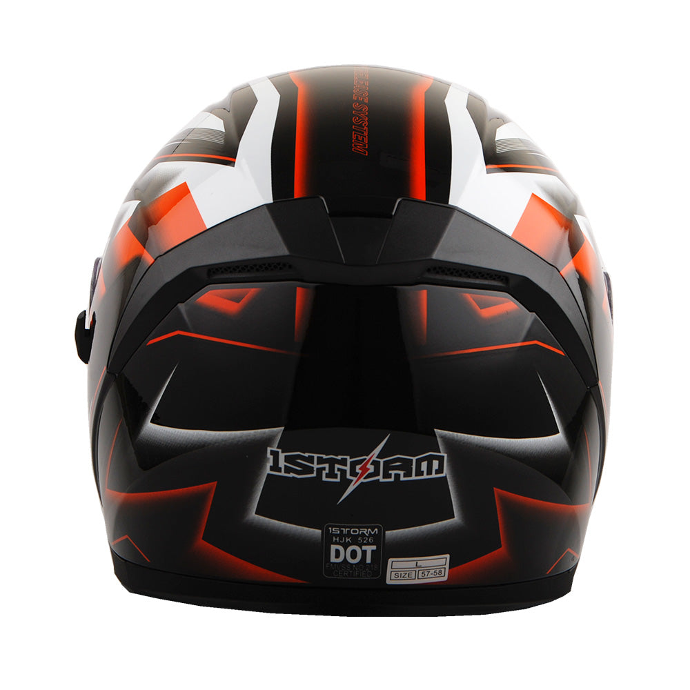 1Storm Motorcycle Open Face Helmet Scooter ClassicL Knight Bike Dual Lens/Sun Visor: HJK526