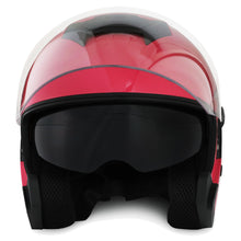 1Storm Motorcycle Open Face Helmet Scooter Classical Knight Bike Dual Lens/Sun Visor + Motorcycle Bluetooth Headset: HJK526