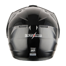 1Storm Motorcycle Dual Sport Modular Flip up Full Face Helmet Dual Visor: HJK910 DSPORT