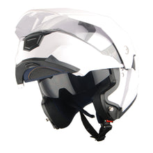 1Storm Motorcycle Dual Sport Modular Flip up Full Face Helmet Dual Visor: HJK910 DSPORT