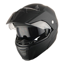1Storm Motorcycle Dual Sport Modular Flip up Full Face Helmet Dual Visor: HJK910 DSPORT