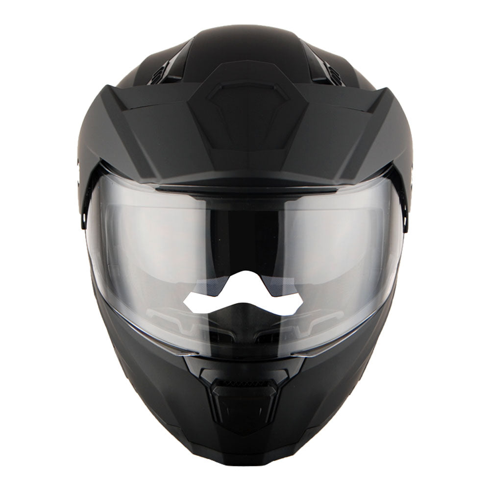1Storm Motorcycle Dual Sport Modular Flip up Full Face Helmet Dual Visor: HJK910 DSPORT